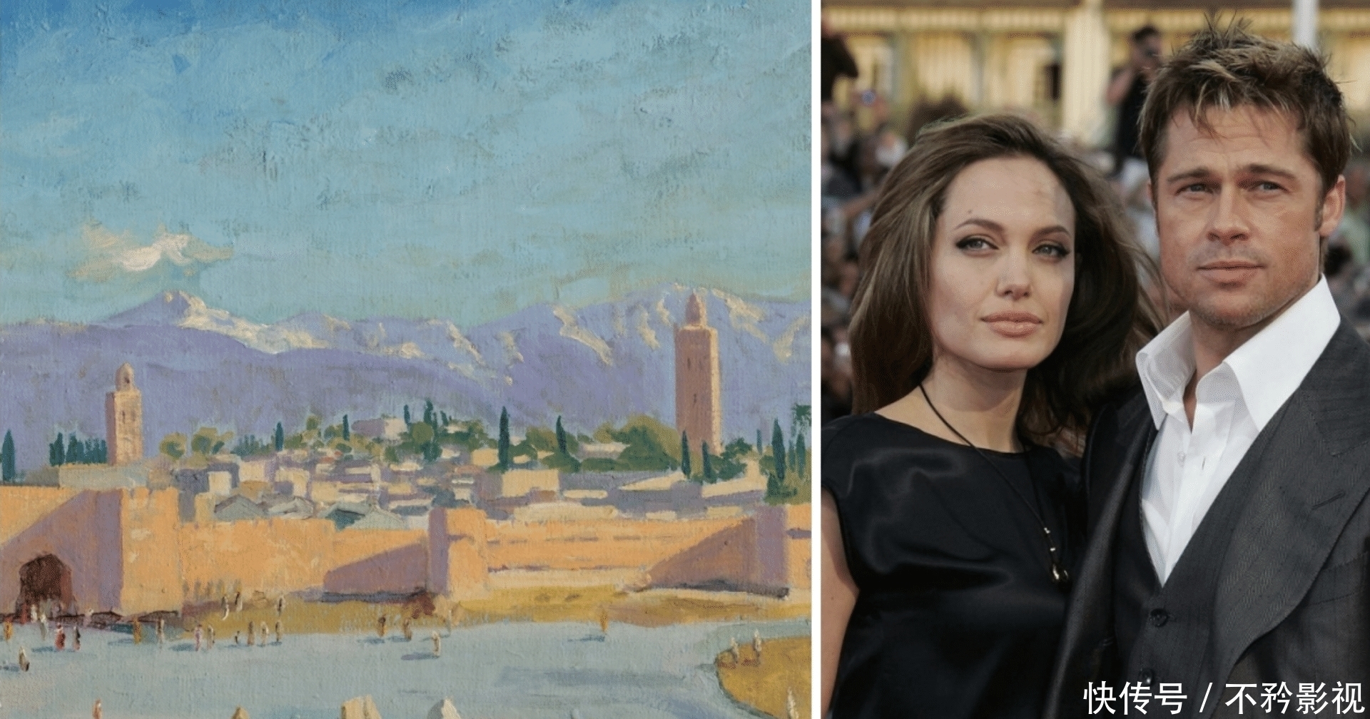 外媒曝安吉丽娜朱莉转卖皮特所赠画作,售价打破纪录豪赚7374万