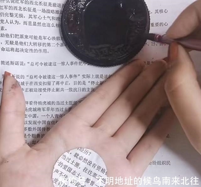 透视手|美术生画“透视手”，开始少在那充大头，成品还以为是特效