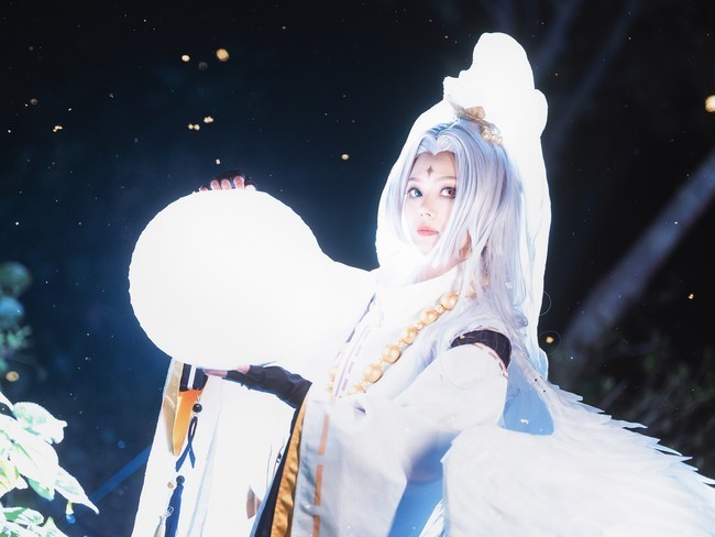 天狗|cos：阴阳师·少羽大天狗 无垢白羽