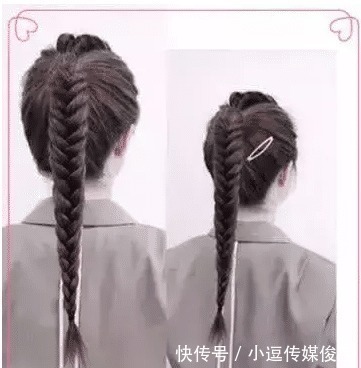 手残党|建议:天热了就扎这4款“马尾辫”,凉快又洋气,手残党也学的会