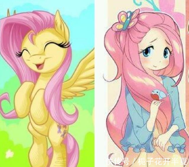 当小马宝莉拟人变成“萌妹子”后,柔柔俏皮可爱,珍奇性感撩人!