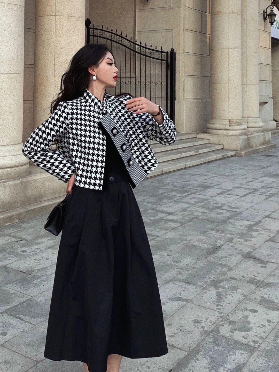 包臀裙|40+职场熟女不必年龄焦虑,借鉴通勤风搭配,让你日常出门变得更chic