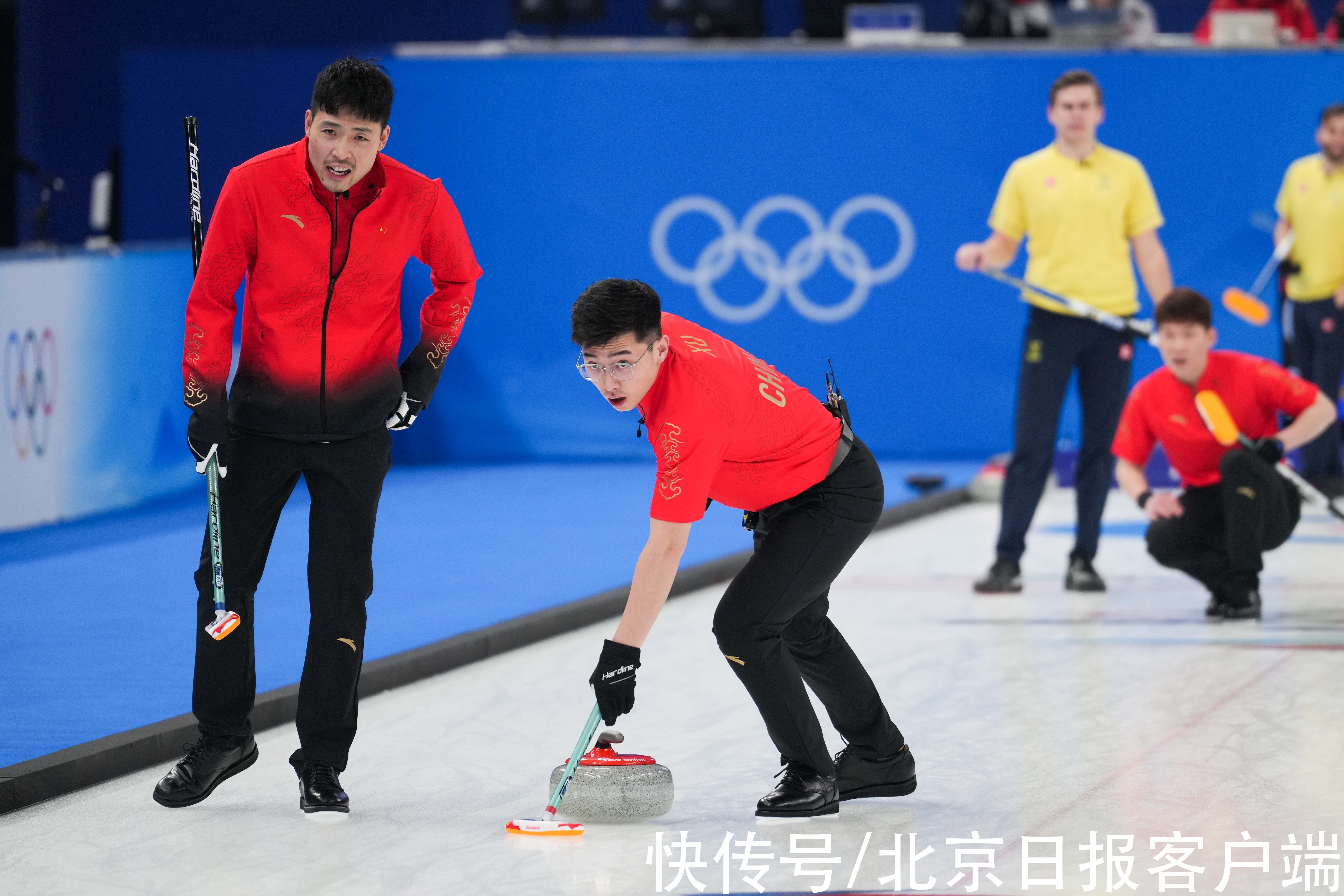 场地|中国男壶队员许静韬：和凌智有交流，面对世界冠军没压力