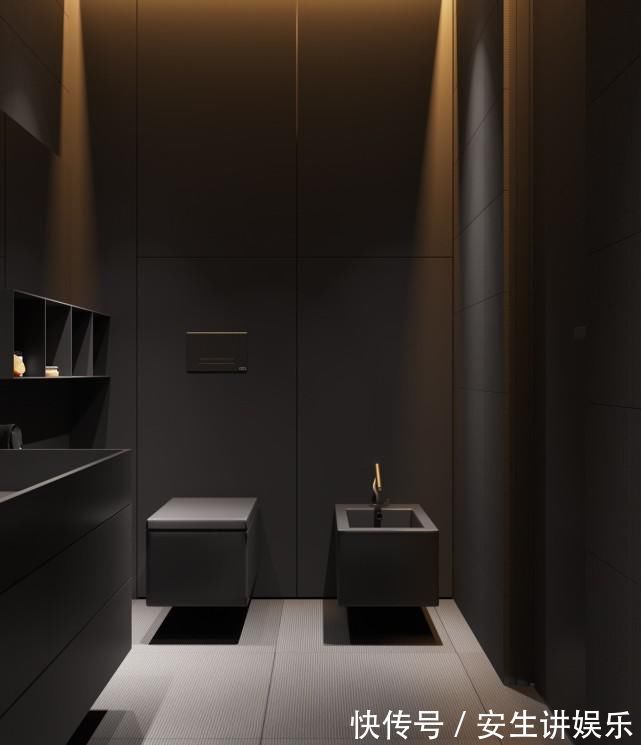 漂亮|灵活的深灰色的现代装饰设计,大气又漂亮