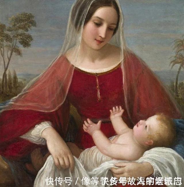 肖像画$体态丰满妩媚的意大利女性人体油画,脸若桃花,温香艳玉之貌