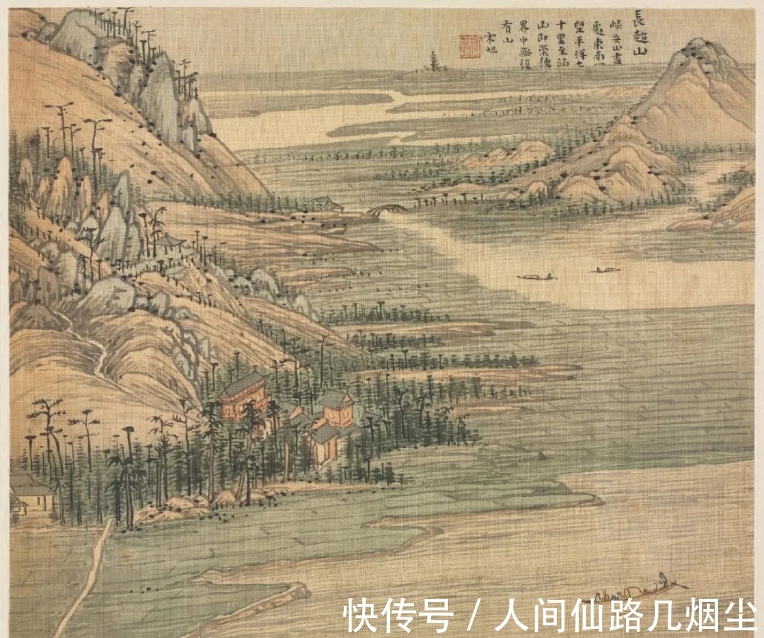 山水册&小画面大气象,精妙绝伦的山水画!宋旭《湖州十八景图》