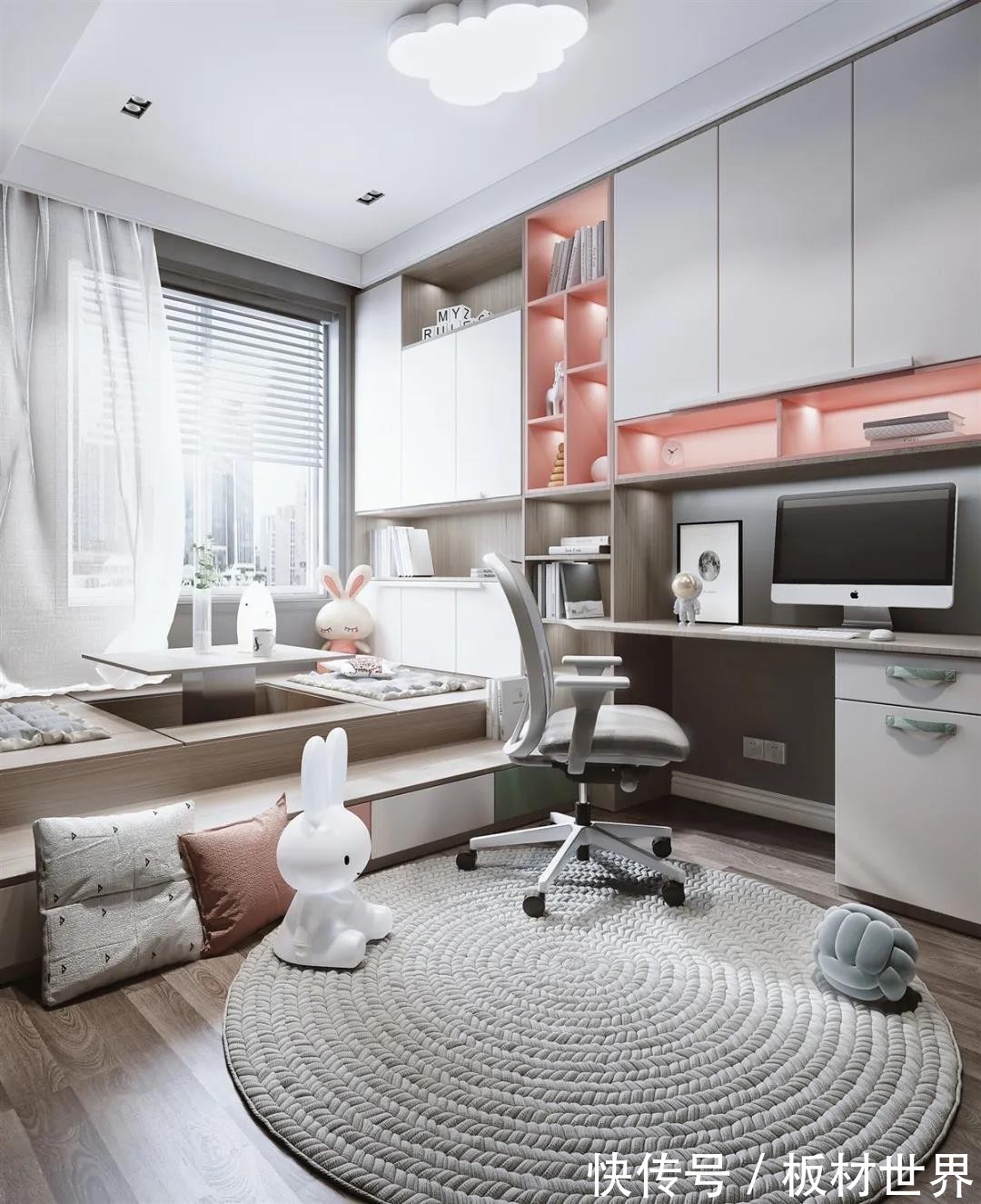 实用|有颜又实用的飘窗柜，应该是这样的