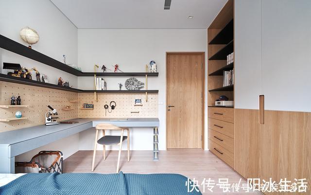 层架|一家三口住在这素雅别致的环境中,真令人羡慕,这是怎么装饰的呢