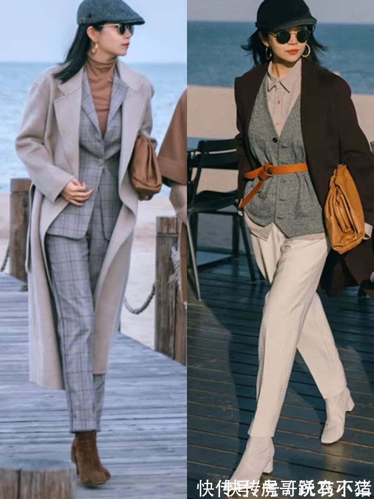 博主 冬季不管穿“短靴”、“长靴”,还得看博主三木,这穿搭思路绝了