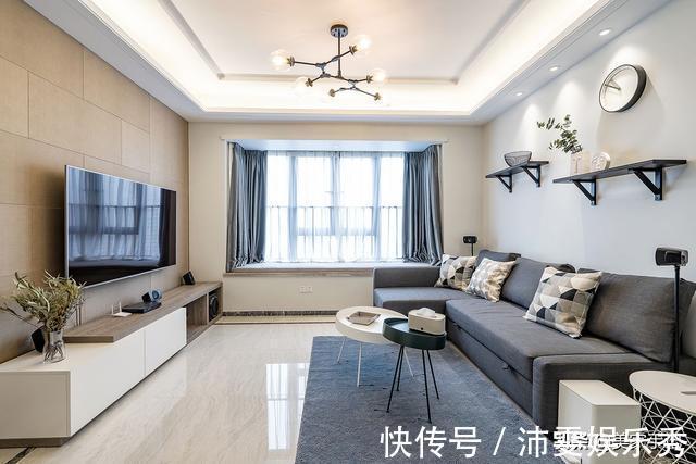 床头墙|简单装修的新房,还没入住就已经很漂亮了,最满意全屋定制的柜子