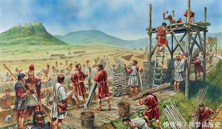 包围|踩碎高卢民族希望!双重包围下,5万罗马人如何击垮33万敌军?