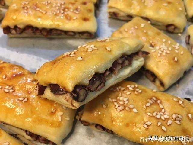 蜜豆|给家人做的千层蜜豆酥饼，香甜酥脆，好吃又解馋