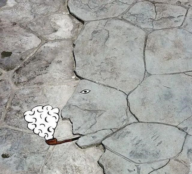 停车场#22个搞笑创意,让你不由地感叹,这些人真无聊,不过我喜欢?