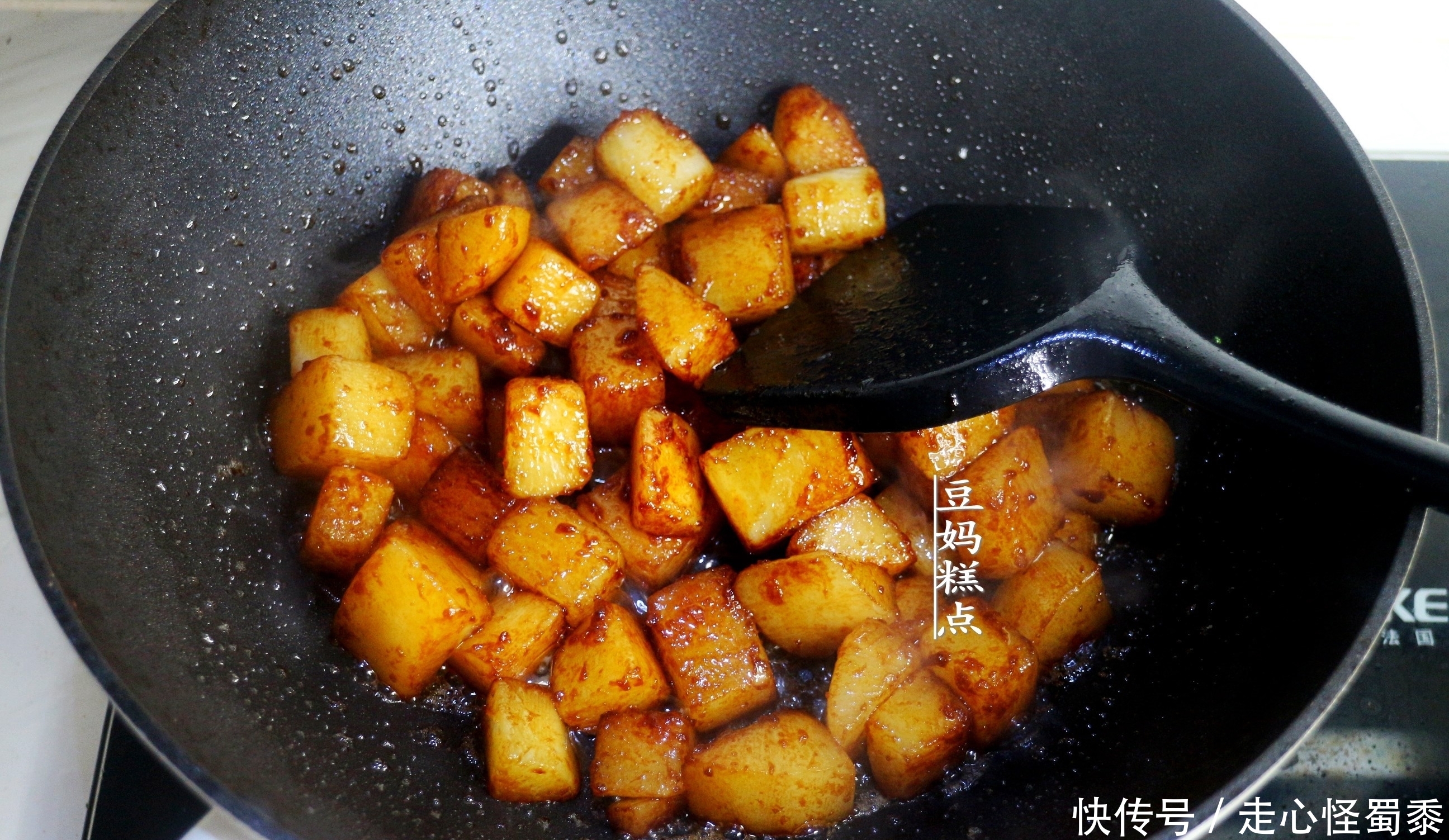 萝卜|素菜馆里的招牌菜,红烧萝卜,这做法比肉可香多了