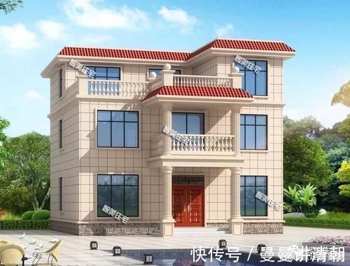 屋面|两栋平屋面设计的农村别墅,少花钱建好房,每个人都愿意