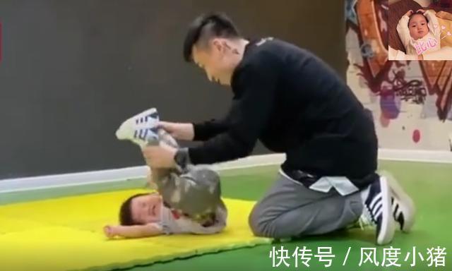孩子|萌娃穿尿不湿跳街舞,高难度动作帅“炸”,网友乘风破浪的宝宝