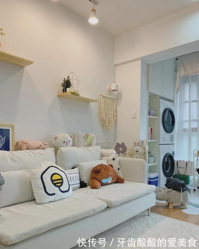 房子|别再嫌房子小了,她家60平米,照样温暖舒适到令人羡慕,真舒服