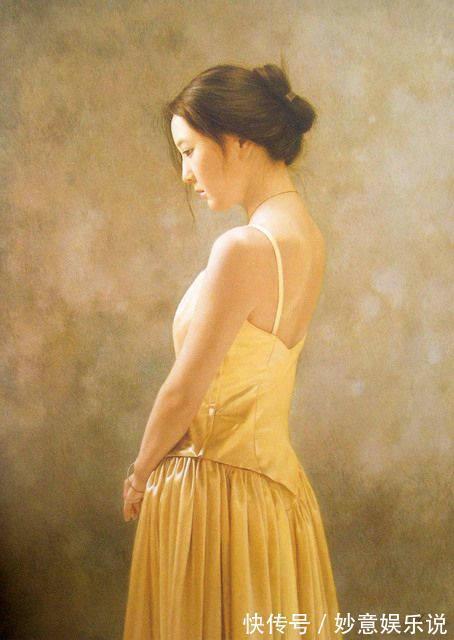 浴女@原来他也画了幅《浴女图》,画风“另类”跟安格尔雷诺阿大不相同