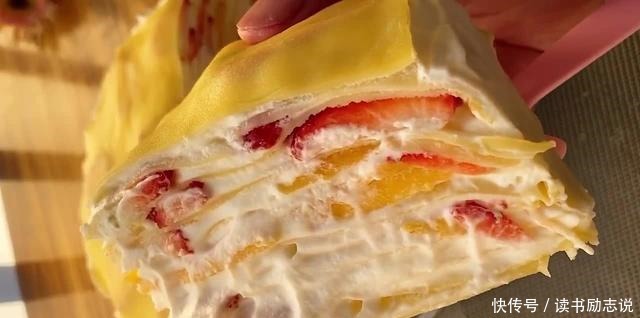 糕点师傅教你做千层蛋糕,过程超详细,与孩子一起做生日更有意义