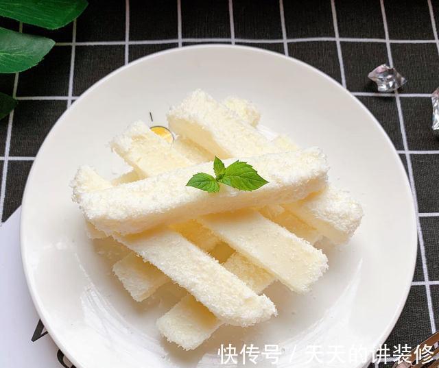 奶糕|自制奶糕,奶味十足,甜而不腻,超级好吃