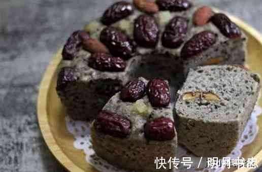 黑芝麻粉|健康,营养,美味的粗粮发糕,一滴食用油都没有