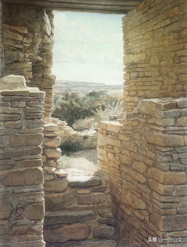 水彩！这位女画家因为一组水彩少女，醉倒多少男人