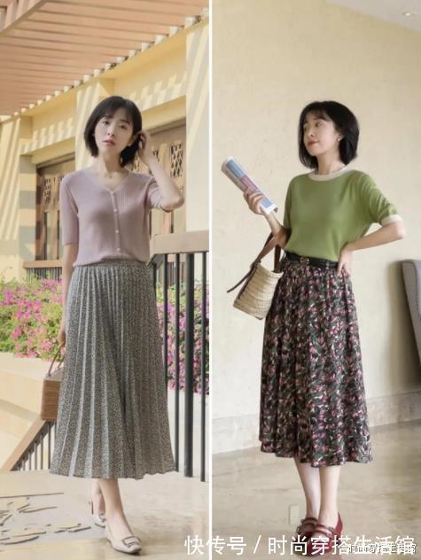小技巧|夏季穿衣不用愁,掌握这4个穿搭技巧,减龄有气质,适合40岁女人
