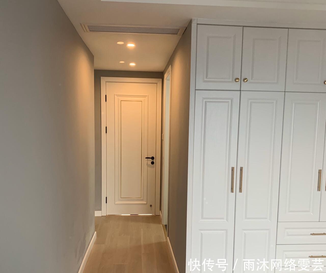 柜子|刚做完保洁的新房,还没家具就很漂亮,电视墙超喜欢,忍不住晒晒