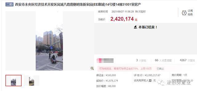 西安|西安不限购的法拍房可能捡漏22万，也可能多出几十万！
