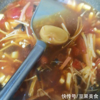 金针菇|#饕餮美味视觉盛宴#家乐浓汤宝版～酸辣汤