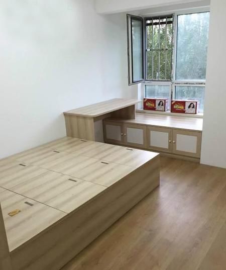 收纳|晒晒我的89㎡新房,请木工在窗户做一排柜子,邻居看了竟要效仿