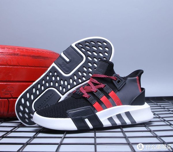 鞋面|为颜值买单，618入手阿迪达斯eqt bask adv小记~