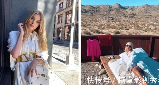 valentino 偷师INS网红的时髦拍照秘诀,原来是因为背了这只包!