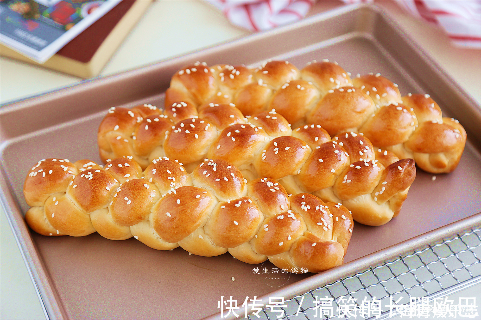 自从学会这个面包，早餐孩子点名吃，跟着做，香软拉丝从不失败