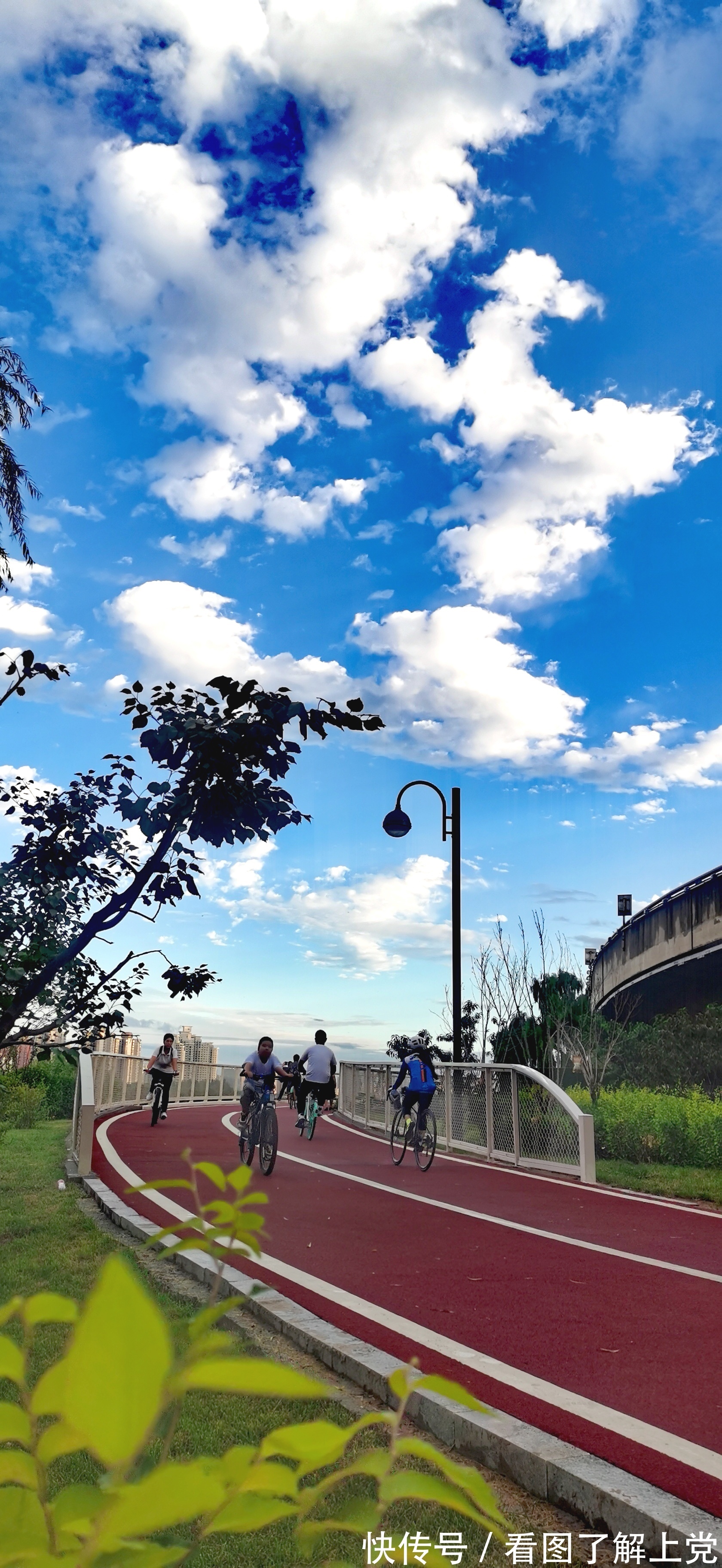 打卡|骑车健身赏风景 打卡太原滨河自行车道