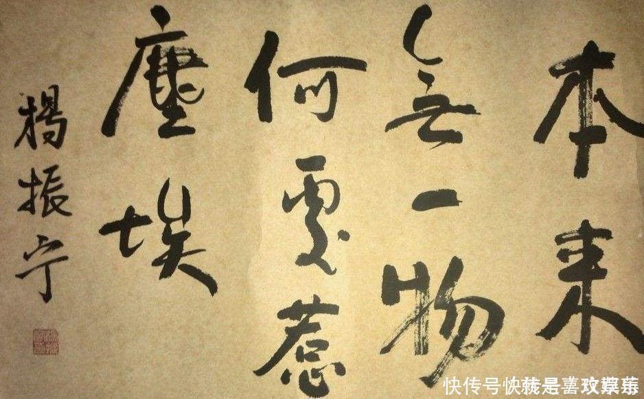 书法|杨振宁书法欣赏，字迹堪比“印刷体”网友绝对能当书法家