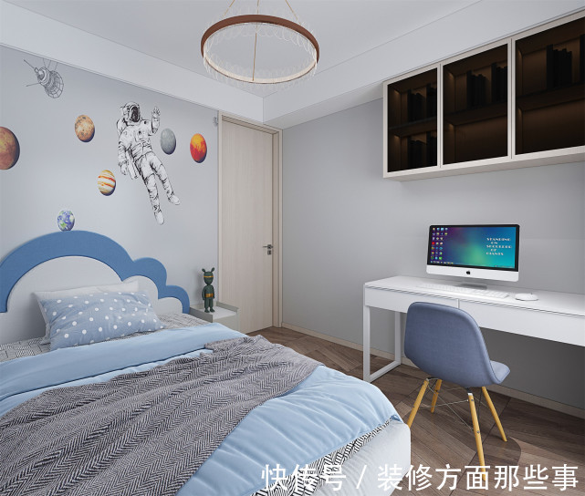 背景墙|148㎡现代风,以生活便利性为出发点,简洁大气