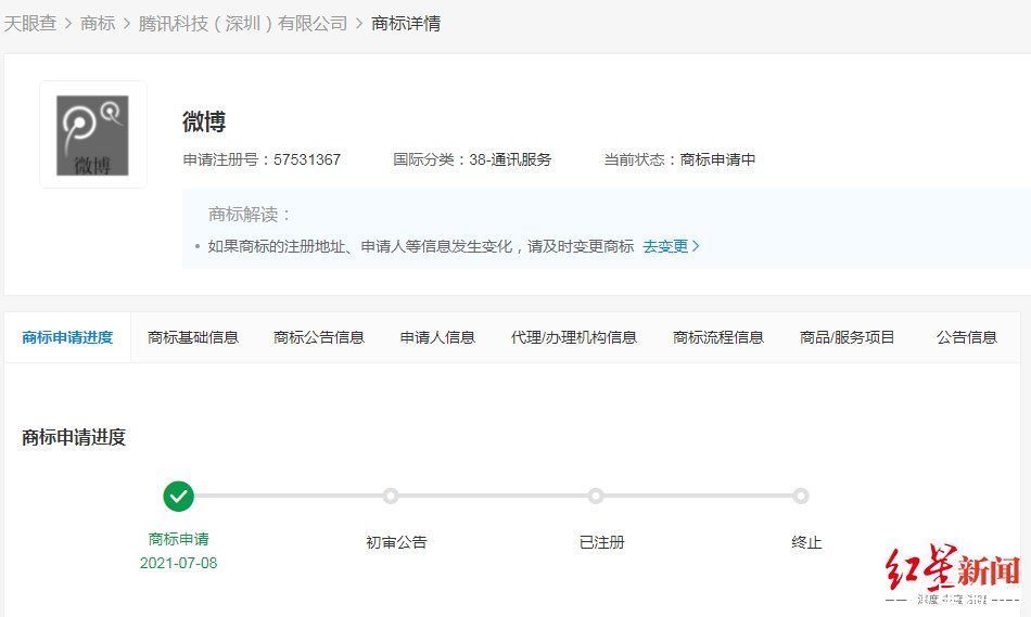 商标|腾讯要重夺微博战场？关停腾讯微博近一年，正重新申请微博商标