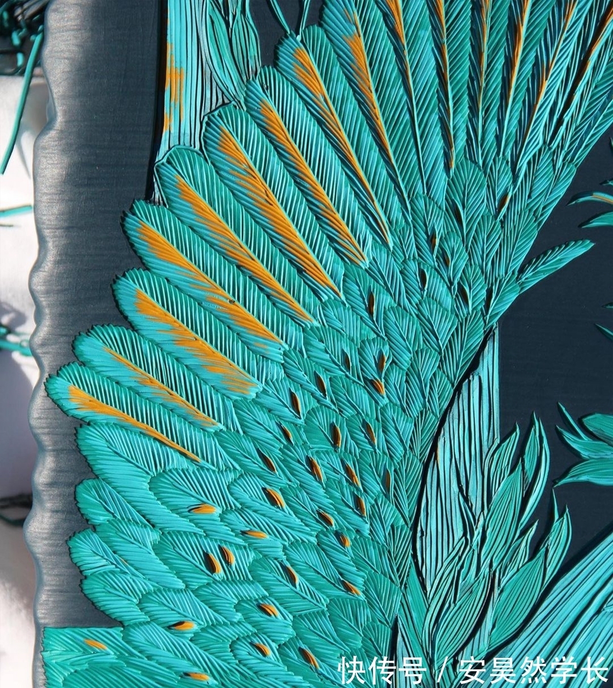 冲浪板@80层颜料之下的故事:时光雕刻者,与刀刃为伴的漆雕艺术家