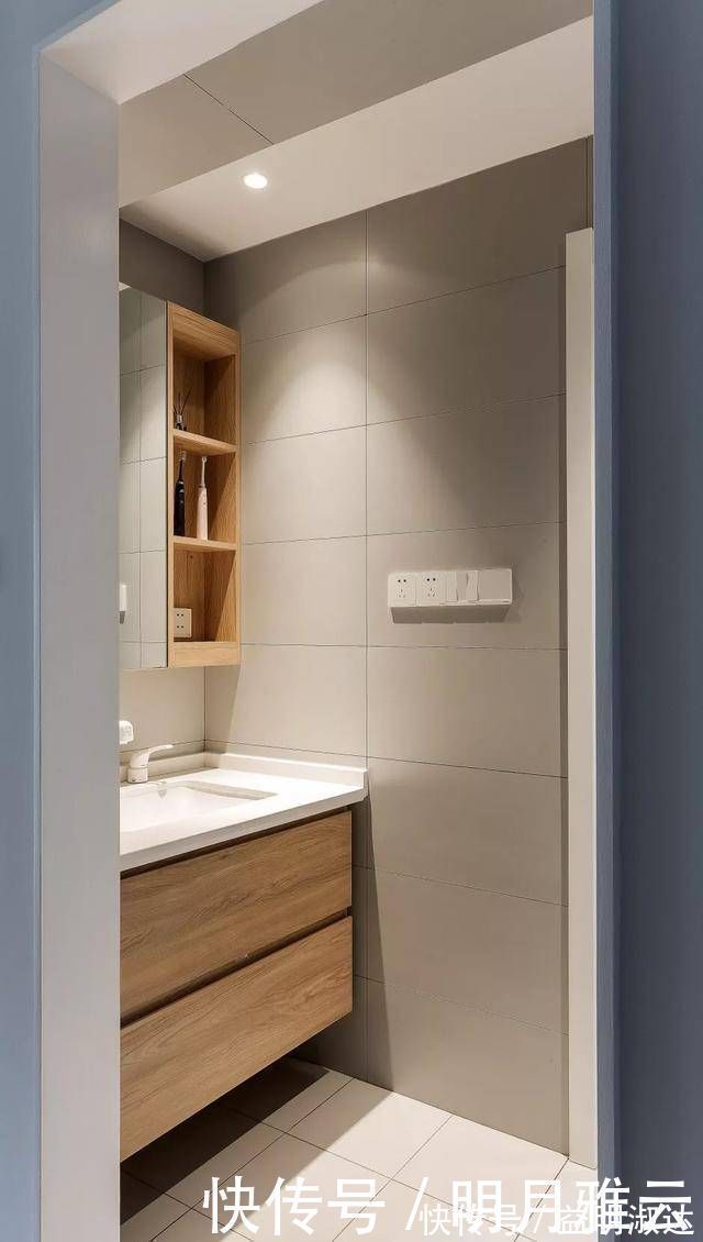 客厅|天才老公自装88㎡简约风婚房,客厅竟然隔出一间小书房,超实用