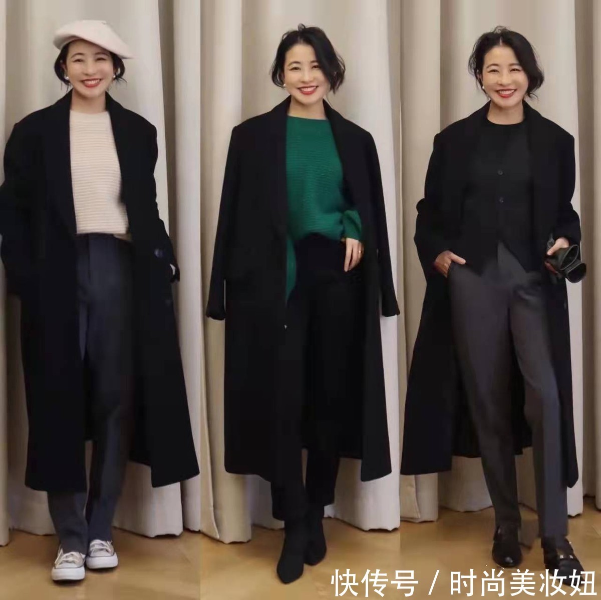 百搭 冬季衣橱必备的2种衣服,从毛衣到大衣,保暖百搭又洋气