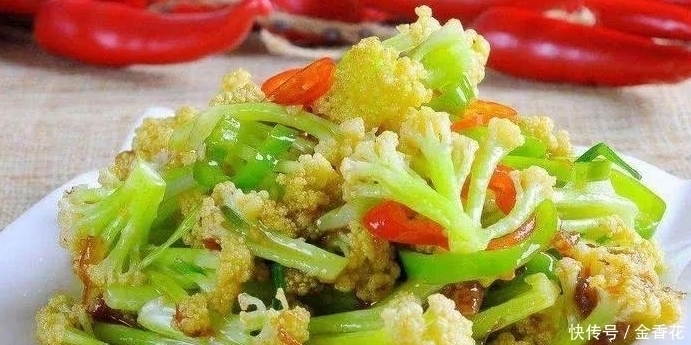 如果爱|花菜炒熟不脆?记住不要直接炒,做好3点,花菜又脆又嫩又入味