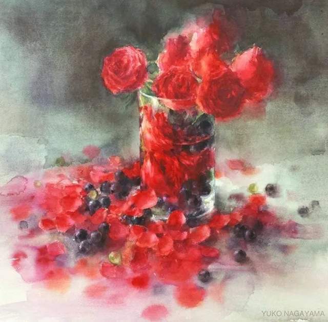 永山裕子|[第七届庐山水彩节邀请嘉宾]永山裕子艺术作品展