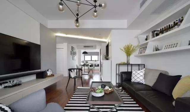 木隔墙|98平米房子装修图片告诉你, 如何装修好看又省!