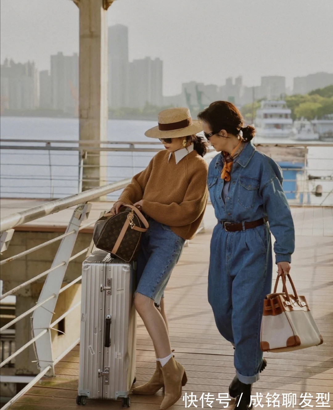 构造|57岁的三木妈时尚感不输女儿,自然优雅端庄大气,美得与众不同