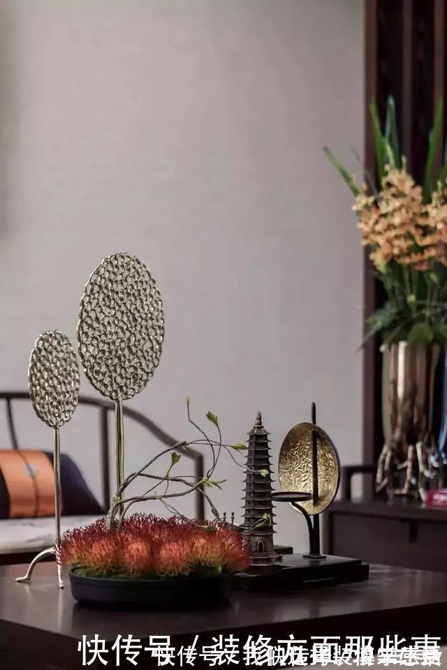 设计|新中式别墅设计,落落大方,袅袅炊烟树外饶,一抹写意浅墨清韵