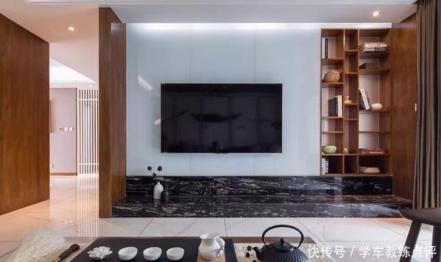 中式风格|新中式客厅电视墙，儒雅端庄，华丽大方！新中式客厅电视墙，儒雅端庄，华丽大方！