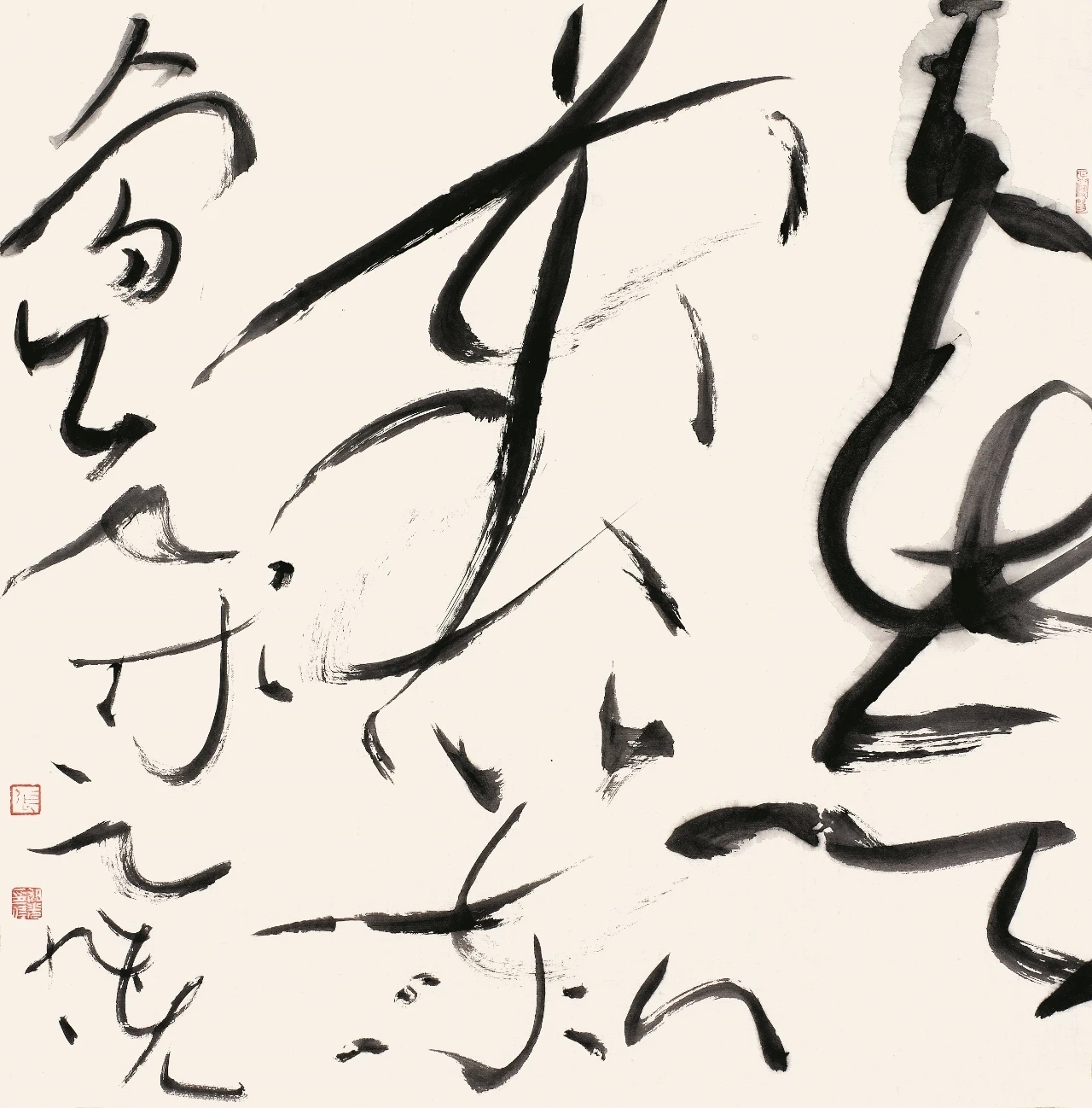 写意$张旭光:书法大写意的时代正在到来,狂草写得让人都不认识不重要