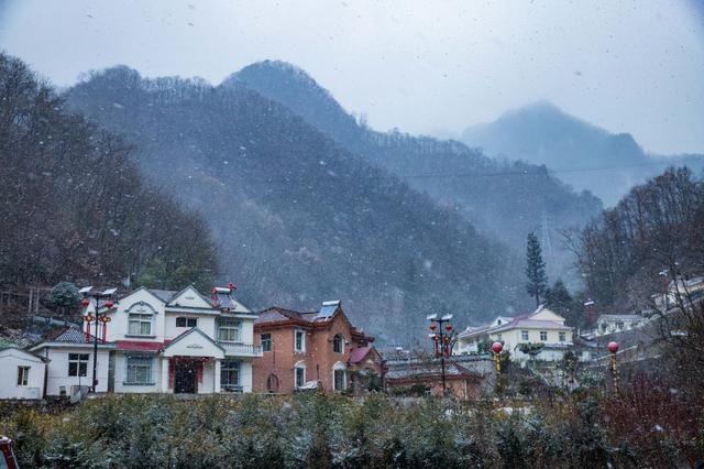 马桥镇|自驾保康尧治河，雪行高山峡谷，发现一幅水墨丹青