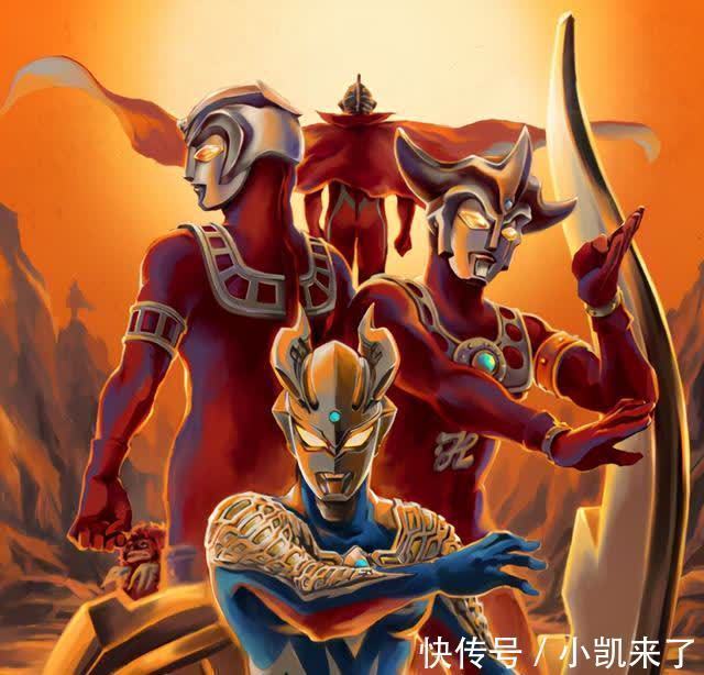 平成三杰|奥特曼“降维变身”,二次元化的奥特战士,你最喜欢哪位?